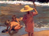 Joaquin Sorolla y Bastida - The Young Amphibians